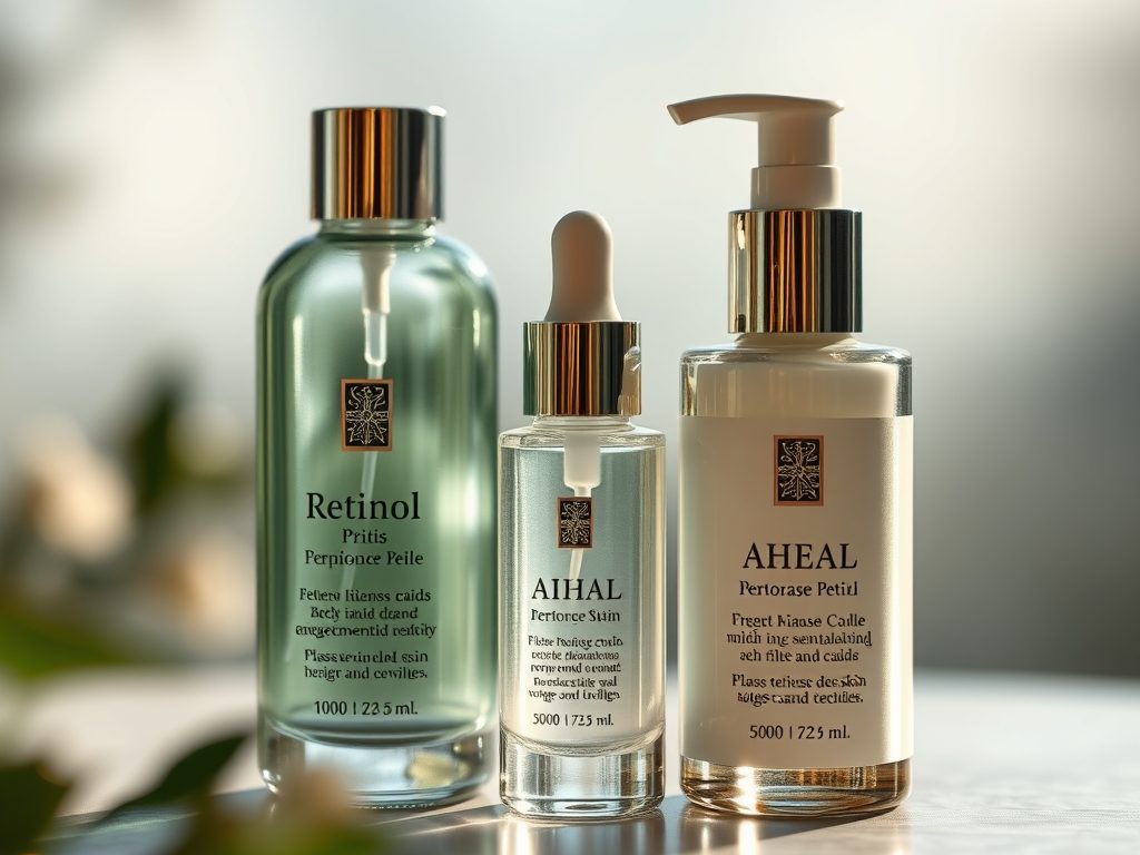 Retinol i kwasy AHA: kiedy łączyć, jak dobrać do typu skóry i unikać podrażnień