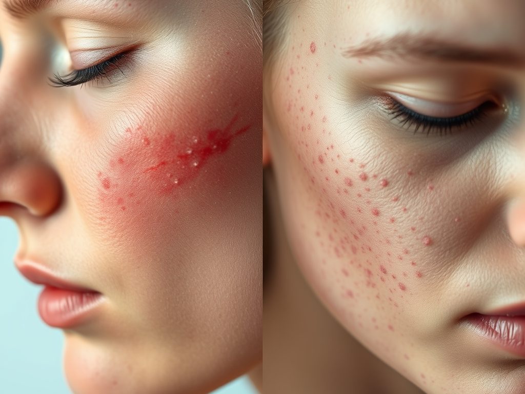 Trądzik różowaty czy pospolity – jak rozpoznać i uniknąć typowych pomyłek w diagnozie