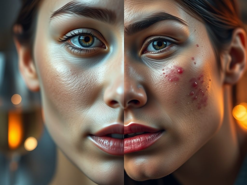 Alkohol a trądzik – jak wpływa na skórę i kiedy warto ograniczyć spożycie dla poprawy kondycji skóry